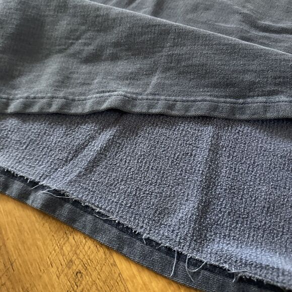 Vtg 90s Y2K St Louis Rams Football FADED Distressed Blue Galt Sand Sweatshirt XL - Picture 6 of 11